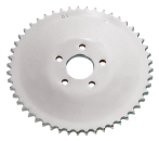 CHROME PLATED SOLID REAR SPROCKETS